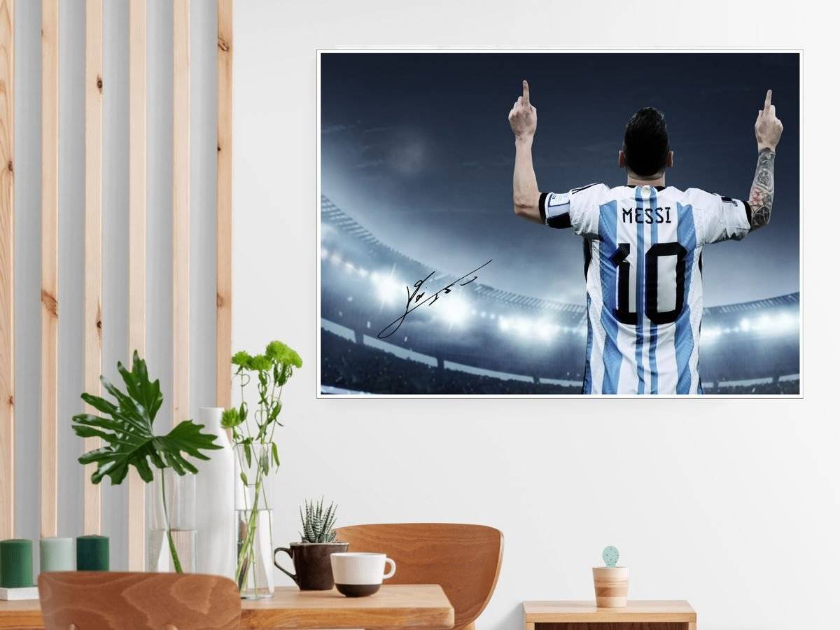 Poster sportiv - Lionel Messi -  foto poster decorativ pentru perete