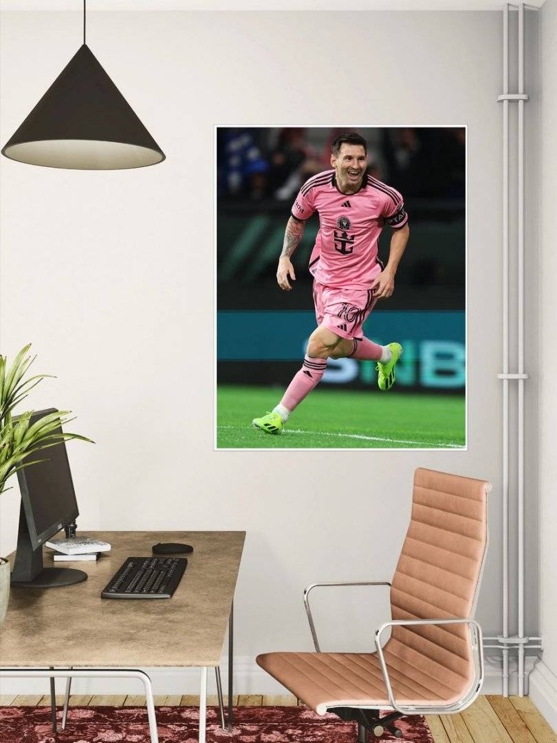 Poster sportiv - Lionel Messi - foto poster decorativ pentru perete