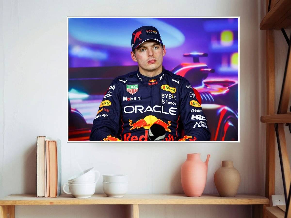 Poster sportiv - Max Verstappen - foto poster decorativ pentru perete