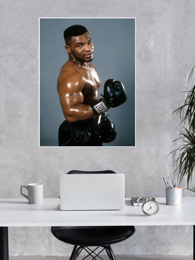  Poster sportiv - Mike Tyson - foto poster decorativ pentru perete