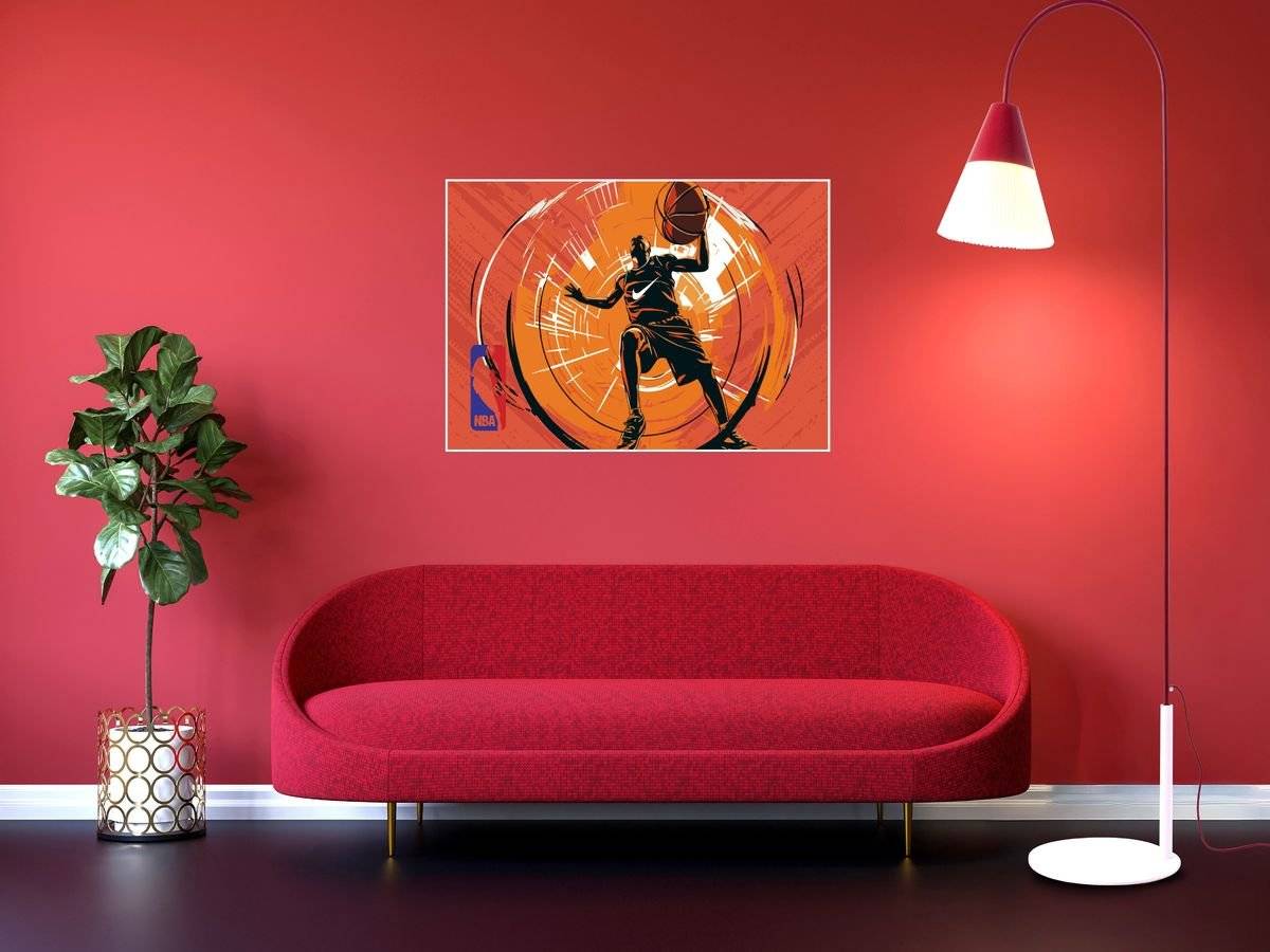 Poster sportiv - NBA - foto poster decorativ pentru perete