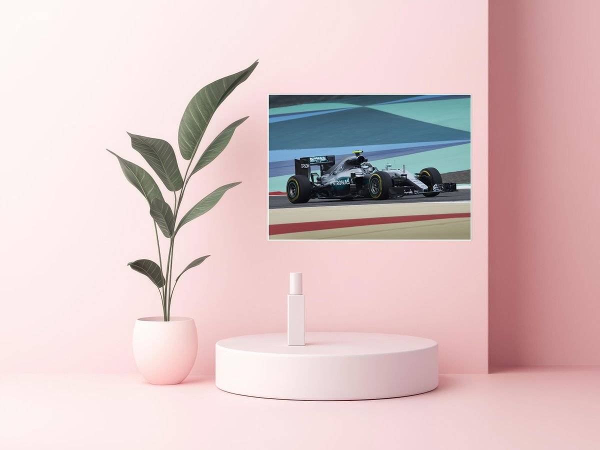 Poster sportiv - Nico Rosberg - foto poster decorativ pentru perete