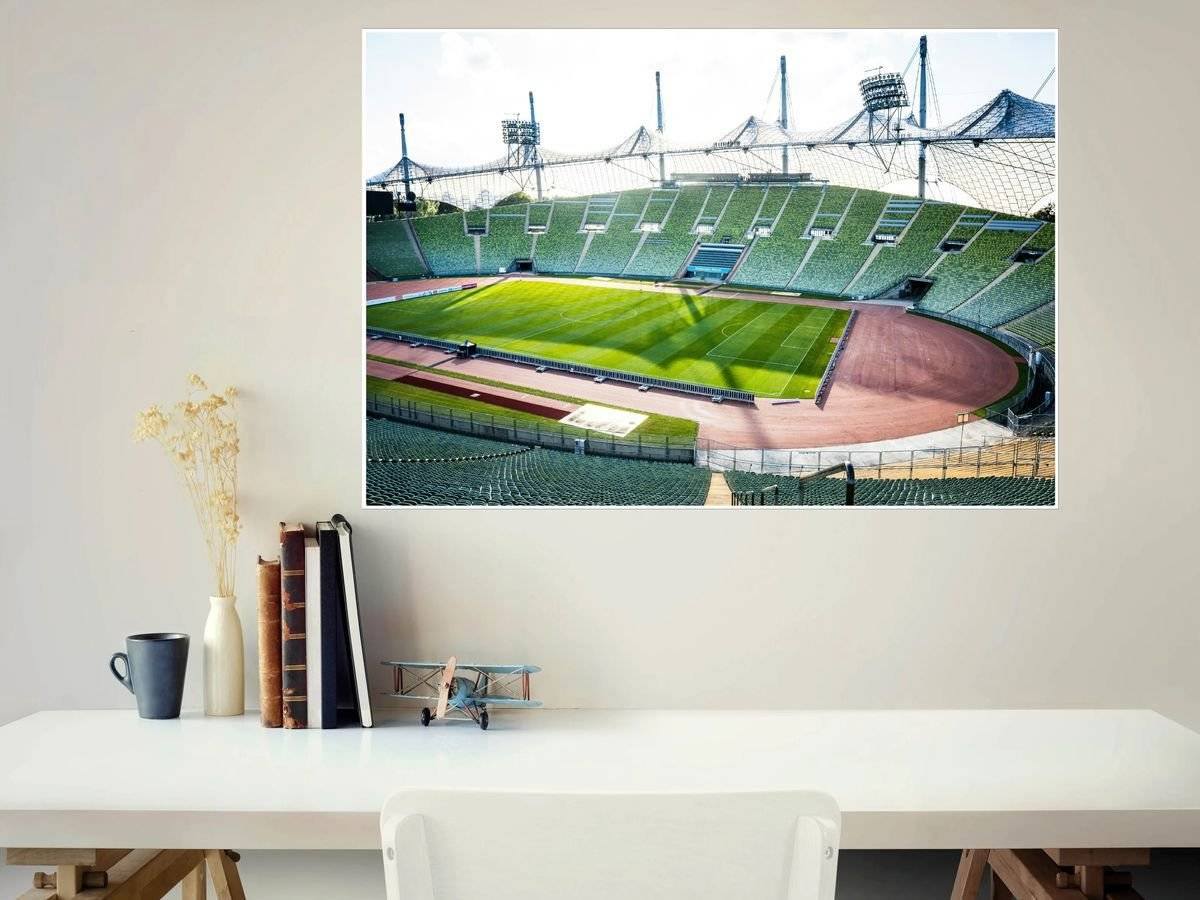 Poster sportiv - Olympiastadion Munich - foto poster decorativ pentru perete