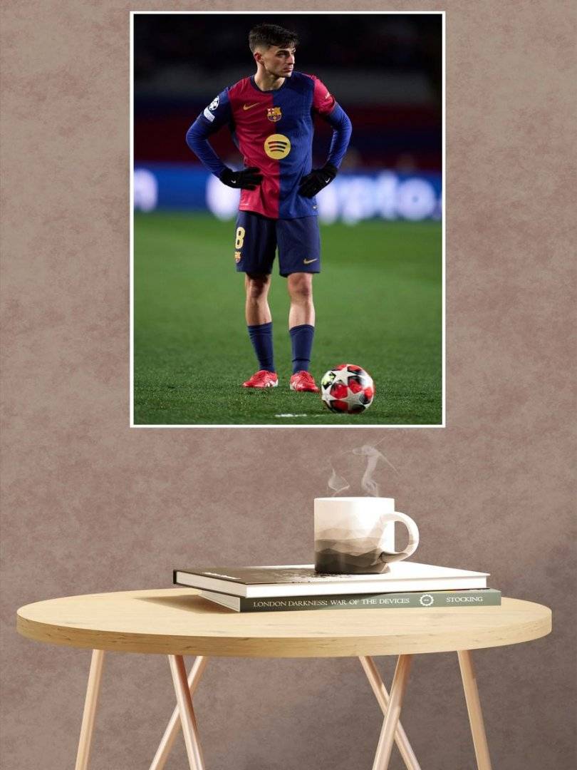 Poster sportiv - Pedri - foto poster decorativ pentru perete