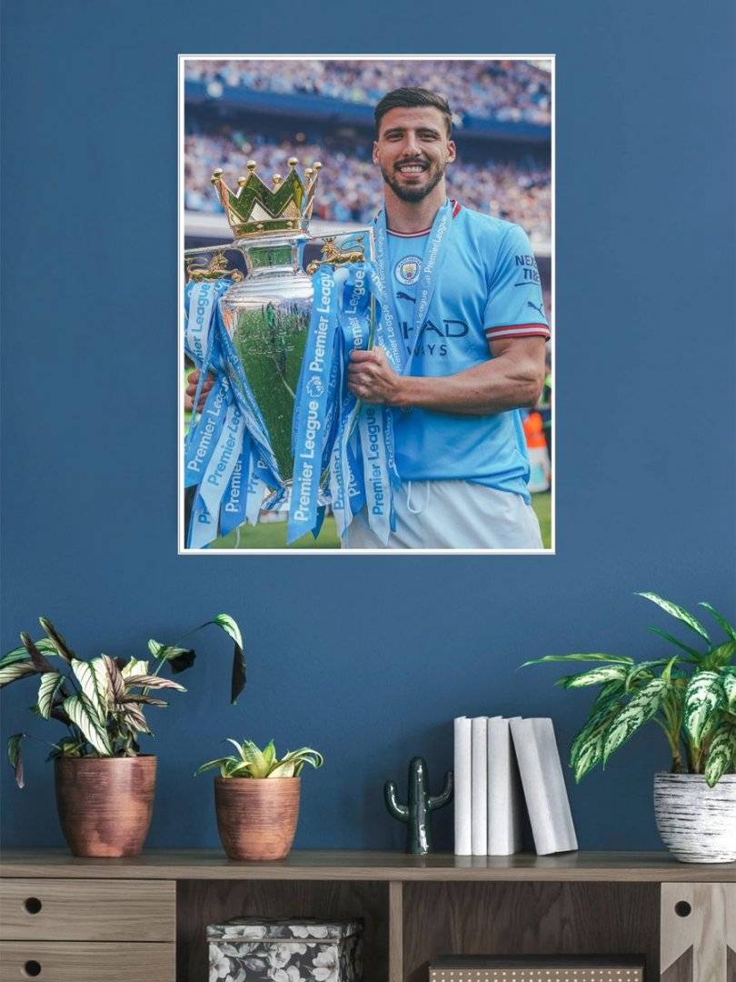 Poster sportiv - Ruben Dias - foto poster decorativ pentru perete