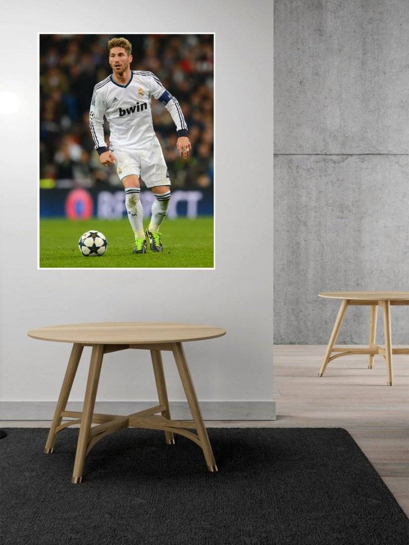 Poster sportiv - Sergio Ramos - poster decorativ pentru perete