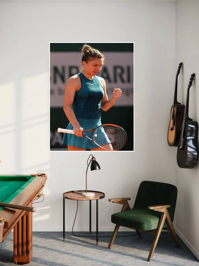 Poster sportiv - Simona Halep - foto poster decorativ pentru perete
