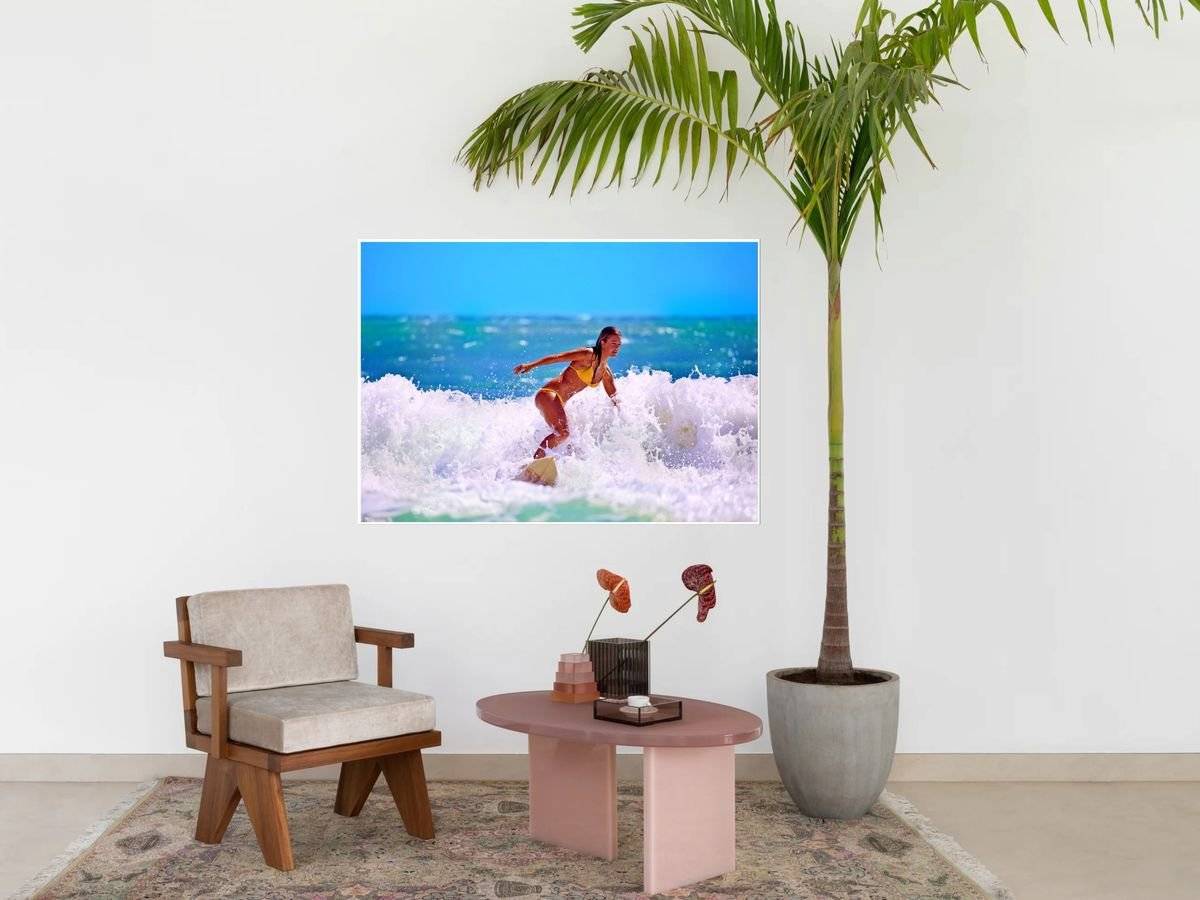 Poster sportiv Surfing - foto poster decorativ pentru perete