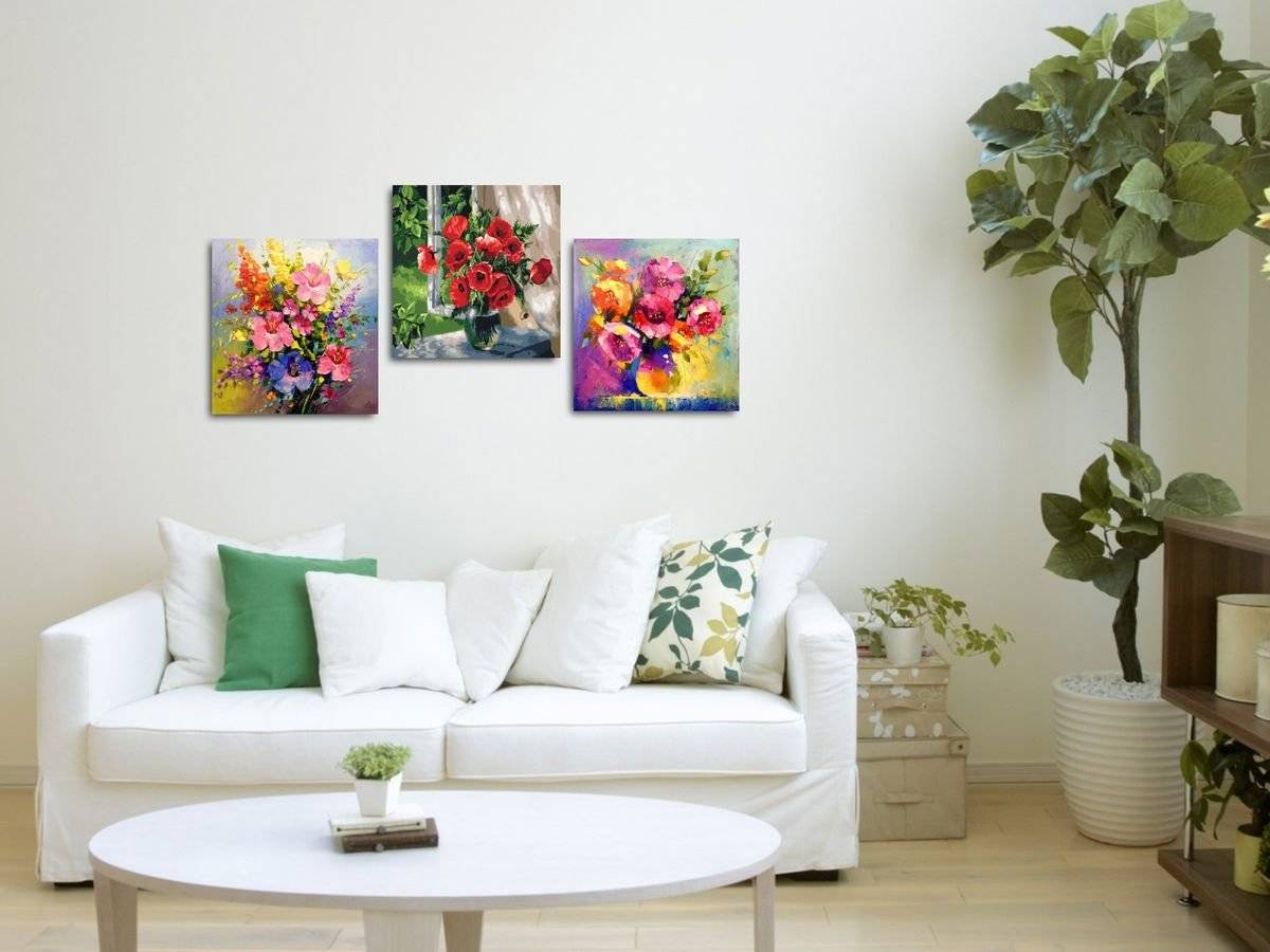 Set tablouri canvas - Mangaierea verii