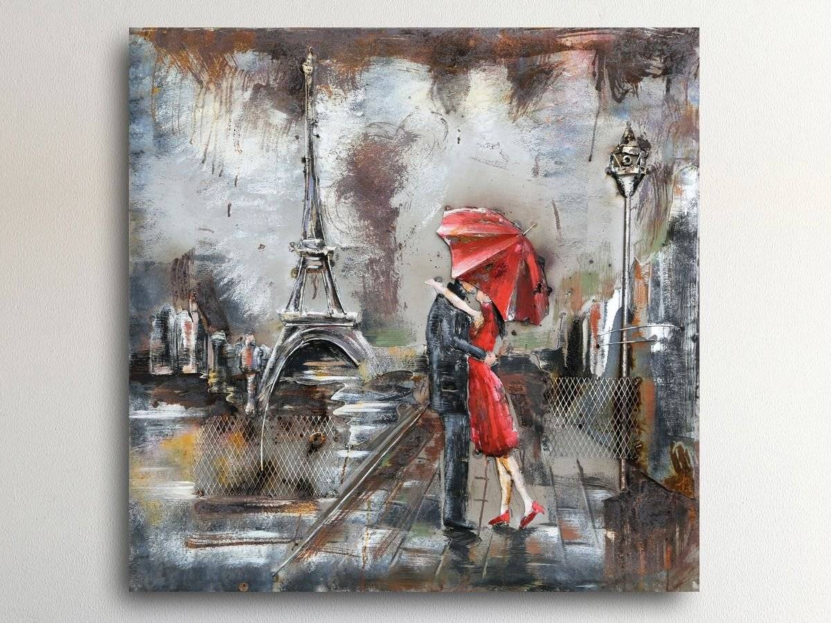 Tablou canvas -  Abstract-Orasul iubirii