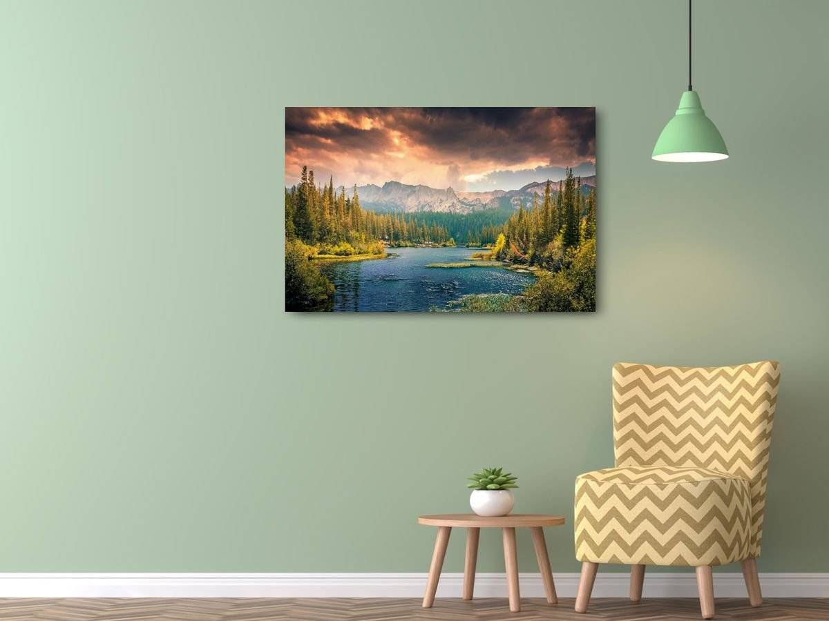 Tablou canvas - Armonie alpina