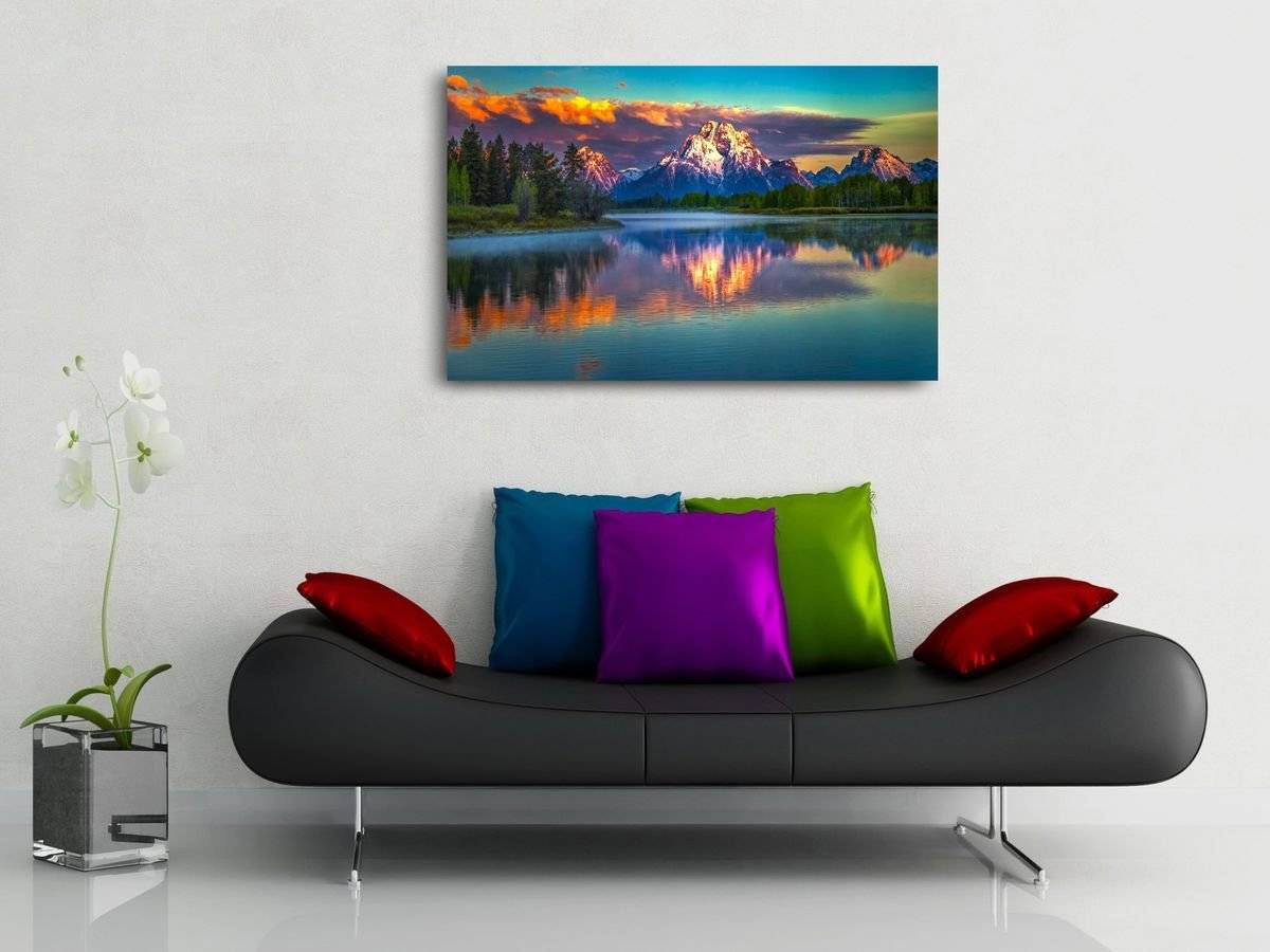 Tablou canvas - Asfintit montan