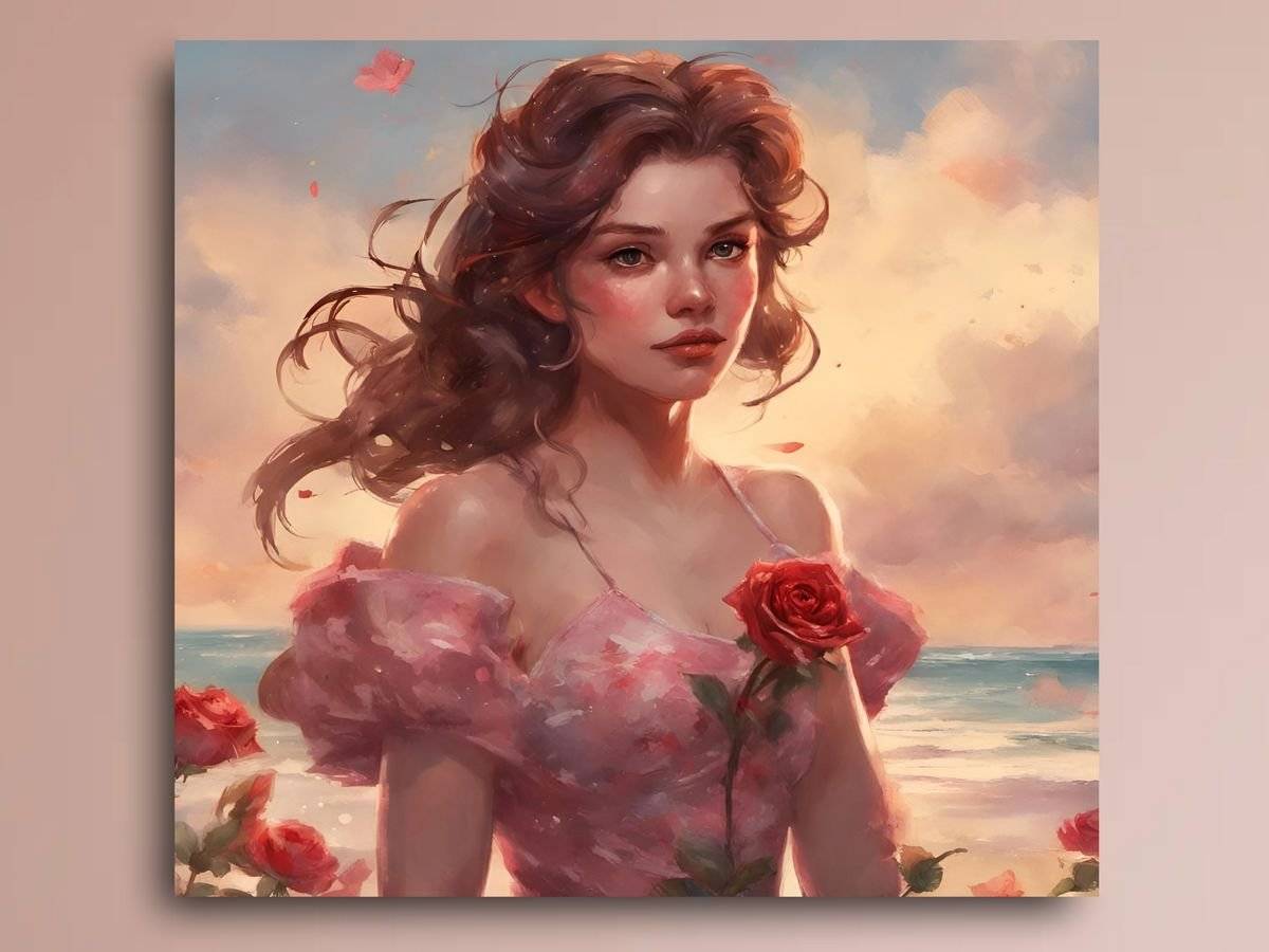 Tablou canvas - Beautiful girl