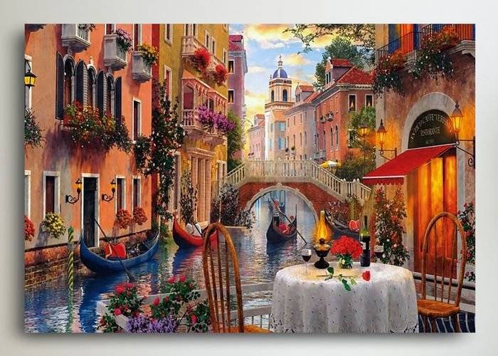 Tablou canvas - Canal venetian