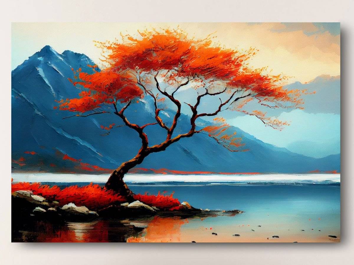 Tablou canvas - Copacul singuratic 