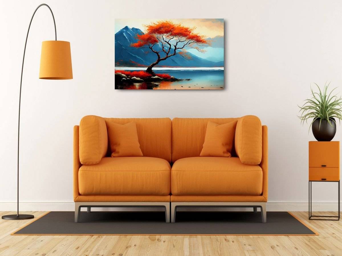 Tablou canvas - Copacul singuratic 