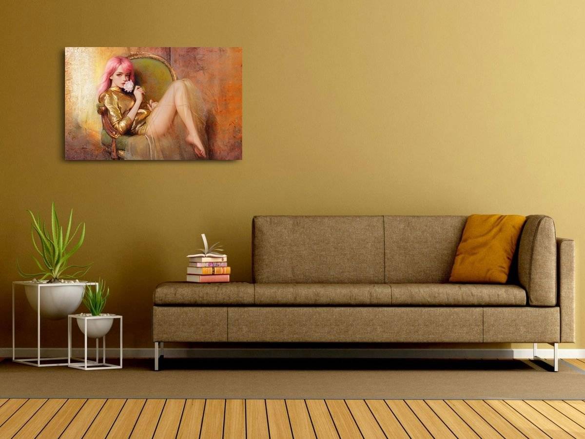 Tablou canvas - Doua flori