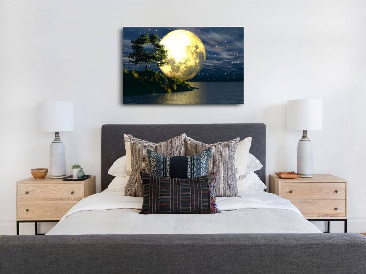 Tablou canvas - Fantezie cu luna plina