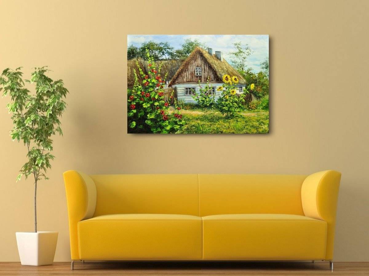Tablou canvas - In gradina 