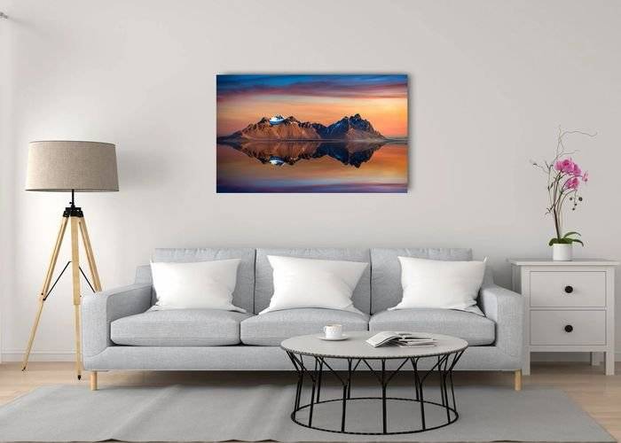 Tablou canvas - Insula muntoasa