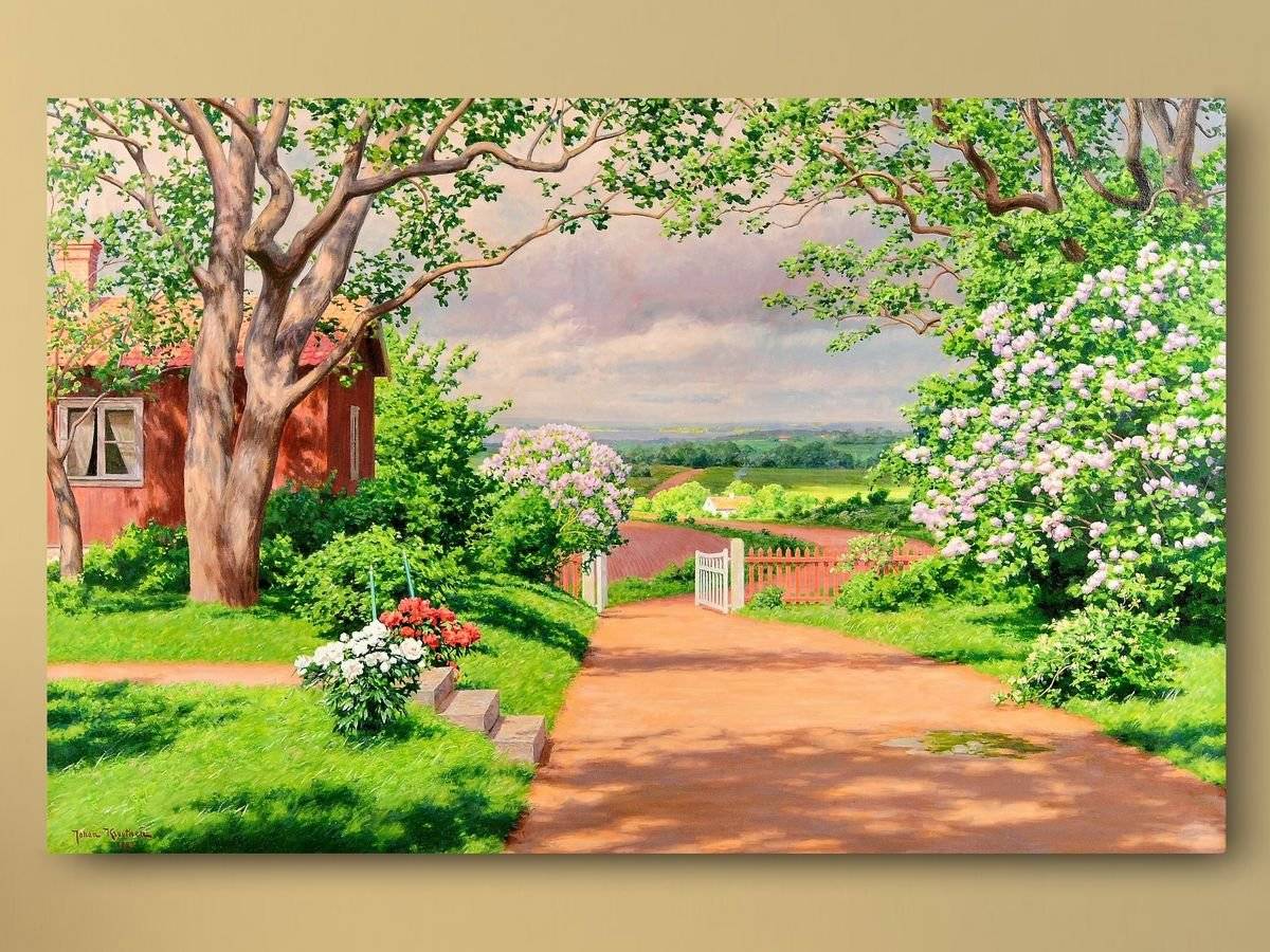 Tablou canvas - Johan Krouthen - In plina vara