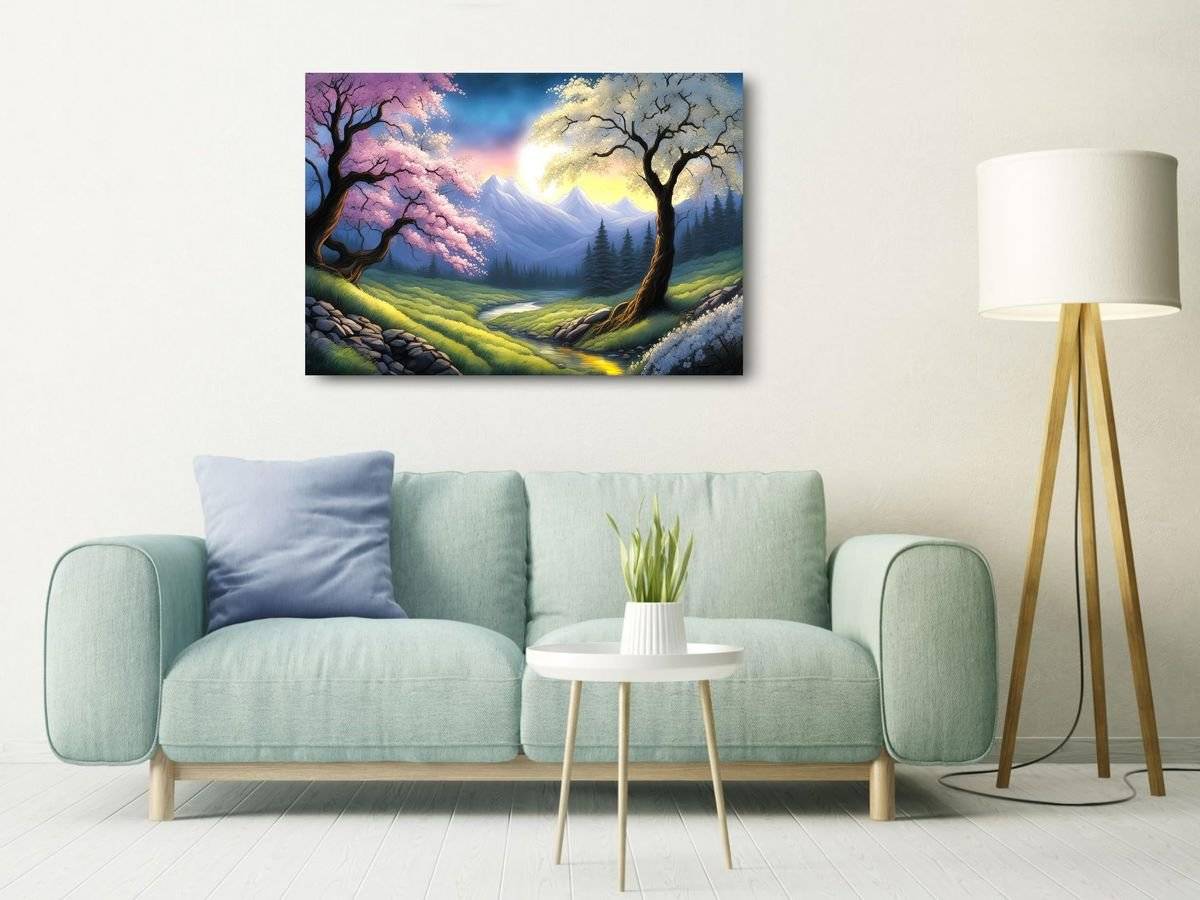 Tablou canvas - Noapte de primavara