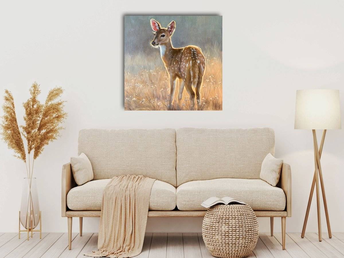 Tablou canvas - O privire din poiana