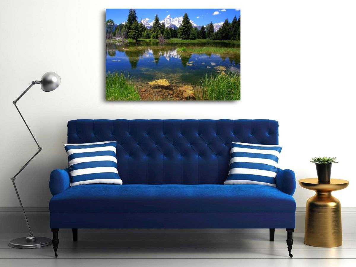 Tablou canvas - Oglindiri in luciul apei