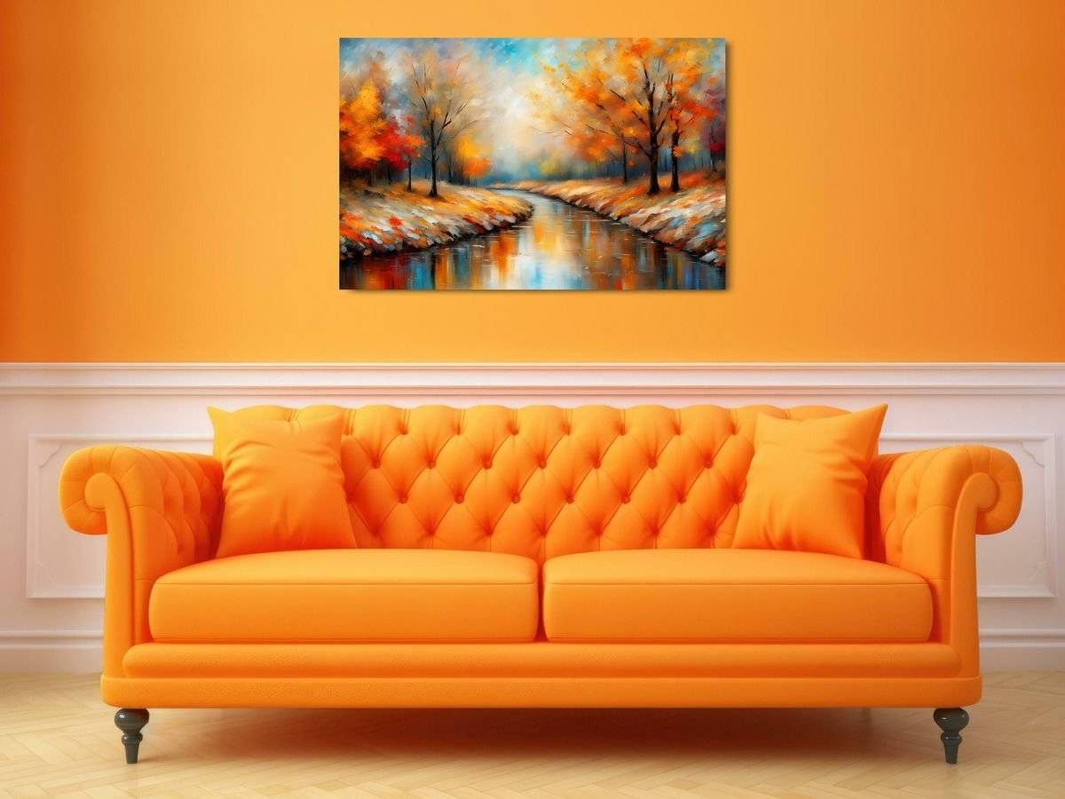 Tablou canvas - Padure vibranta