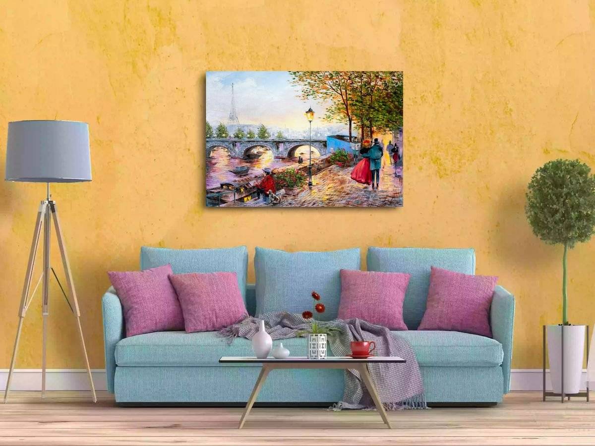 Tablou canvas - Pe cheiurile Senei