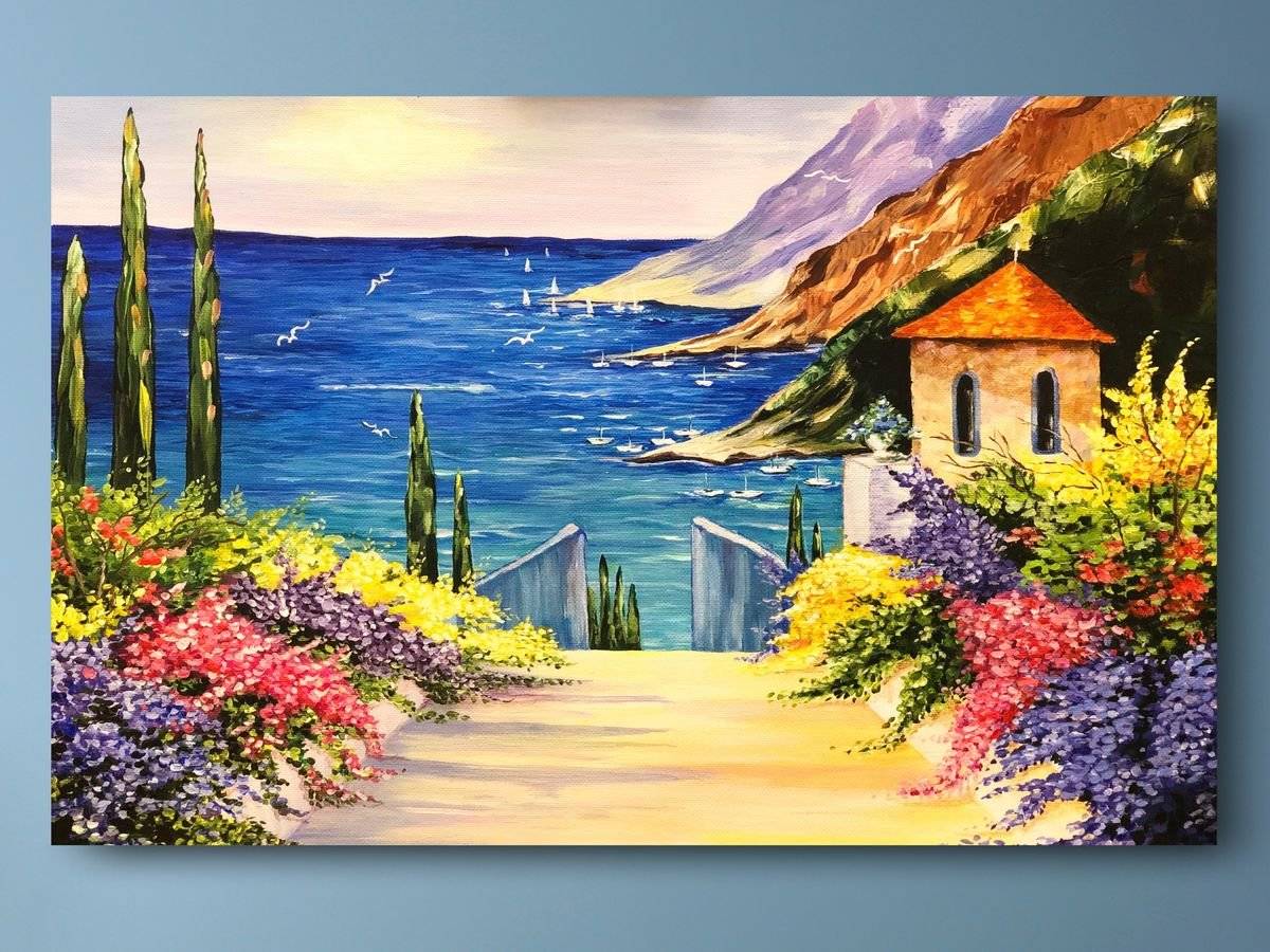 Tablou canvas - Peisaj mediteraneean