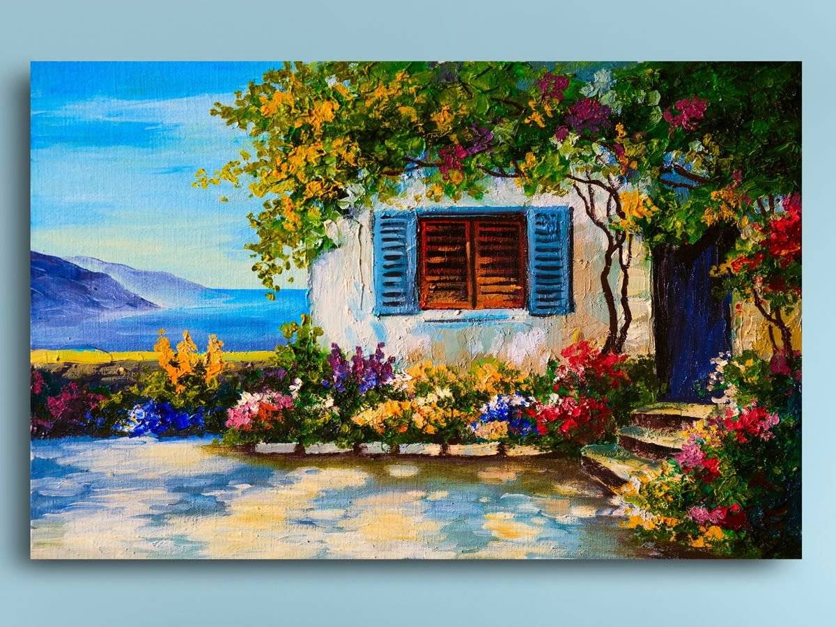Tablou canvas - Peisaj provincial 