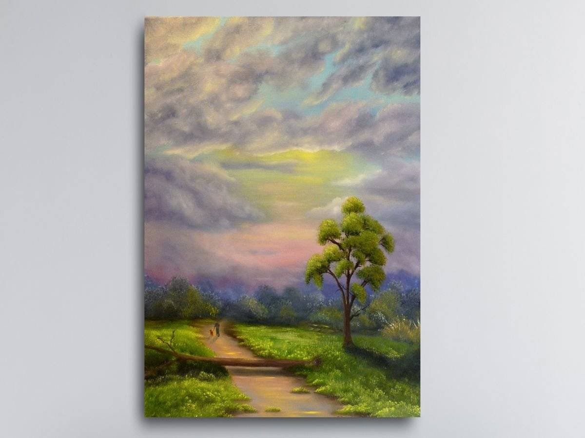 Tablou canvas - Plimbare dupa furtuna