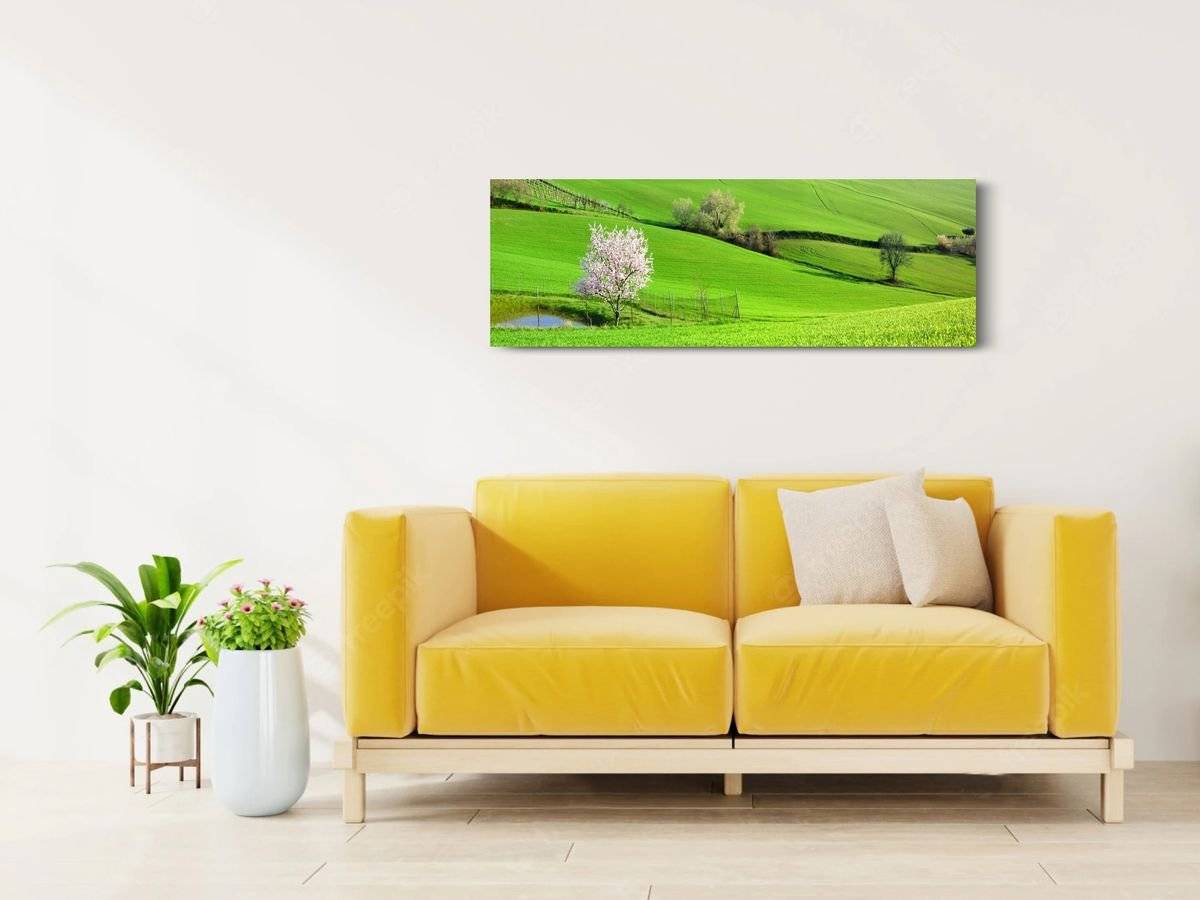 Tablou canvas - Primavara rurala