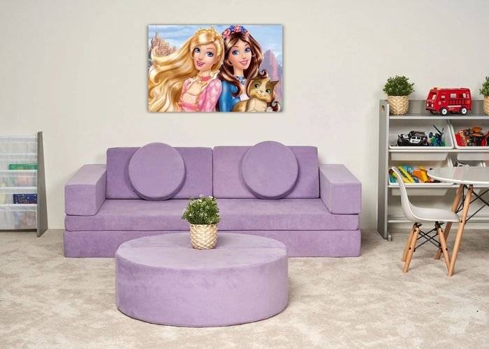 Tablou canvas - Printese Barbie