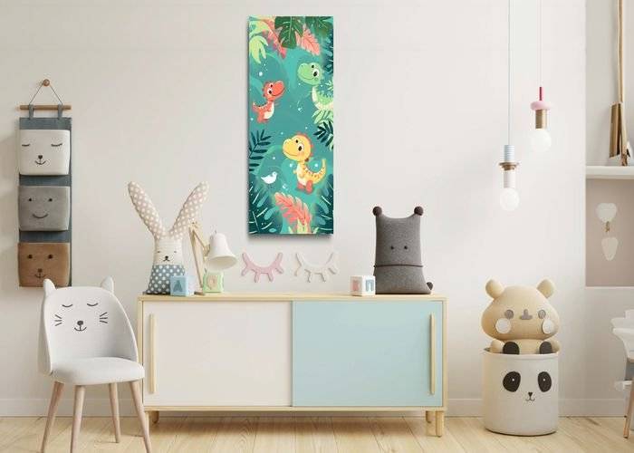 Tablou canvas - Pui de dinozaur