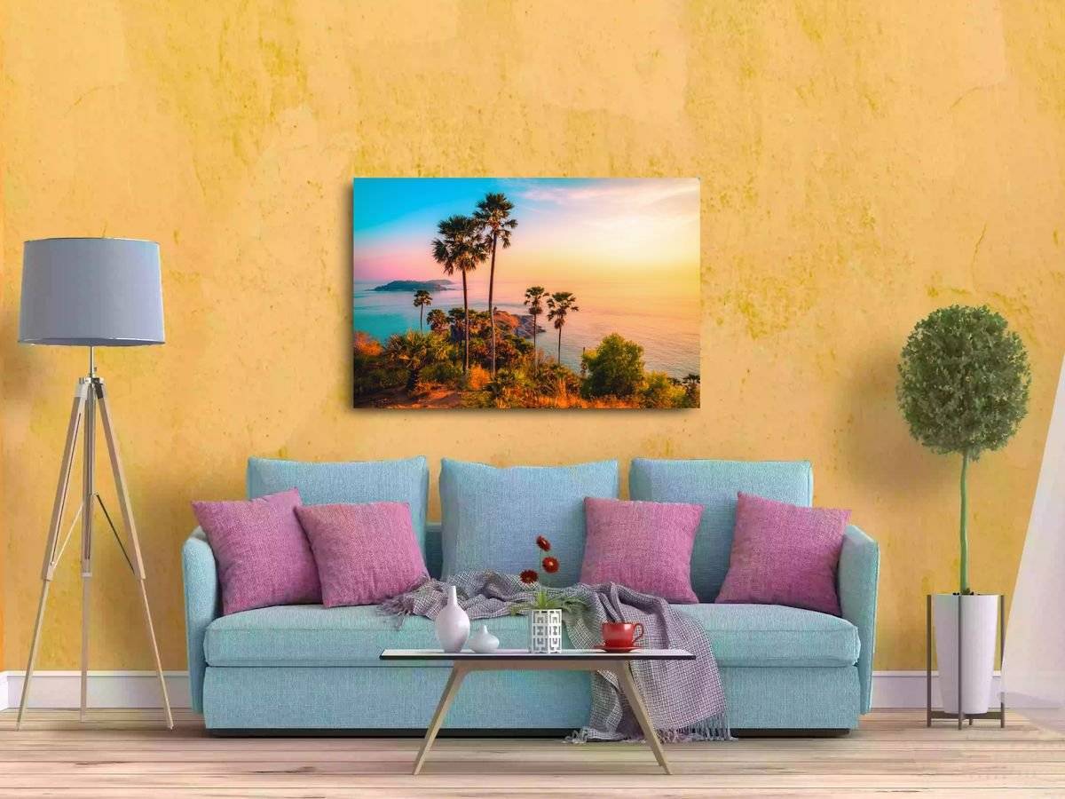 Tablou canvas - Rasarit exotic