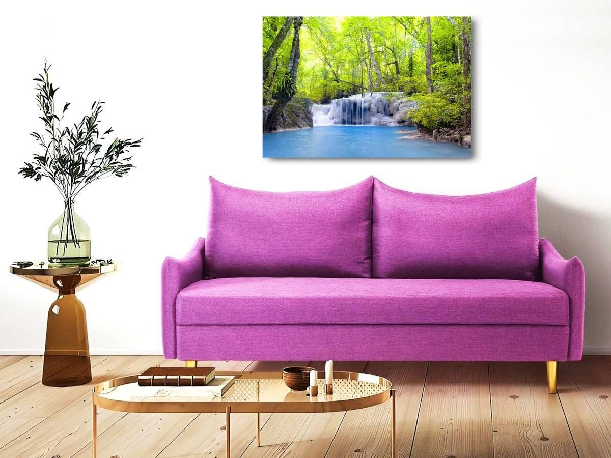 Tablou canvas - Rau cu ape de safir