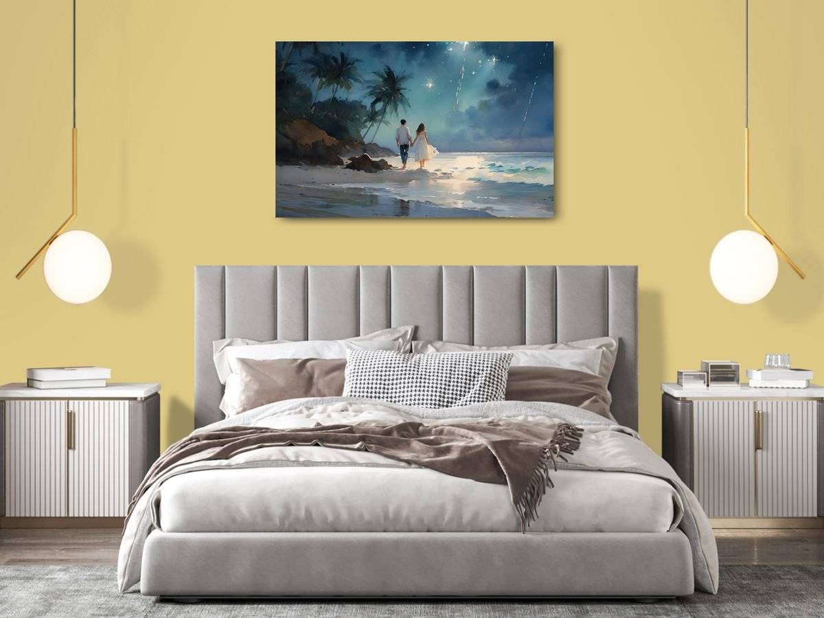 Tablou canvas - Romantic night