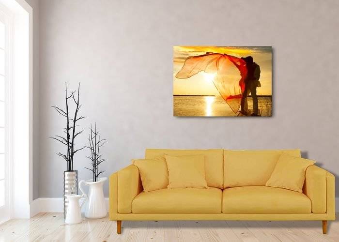 Tablou canvas - Romantism in lumina apusului