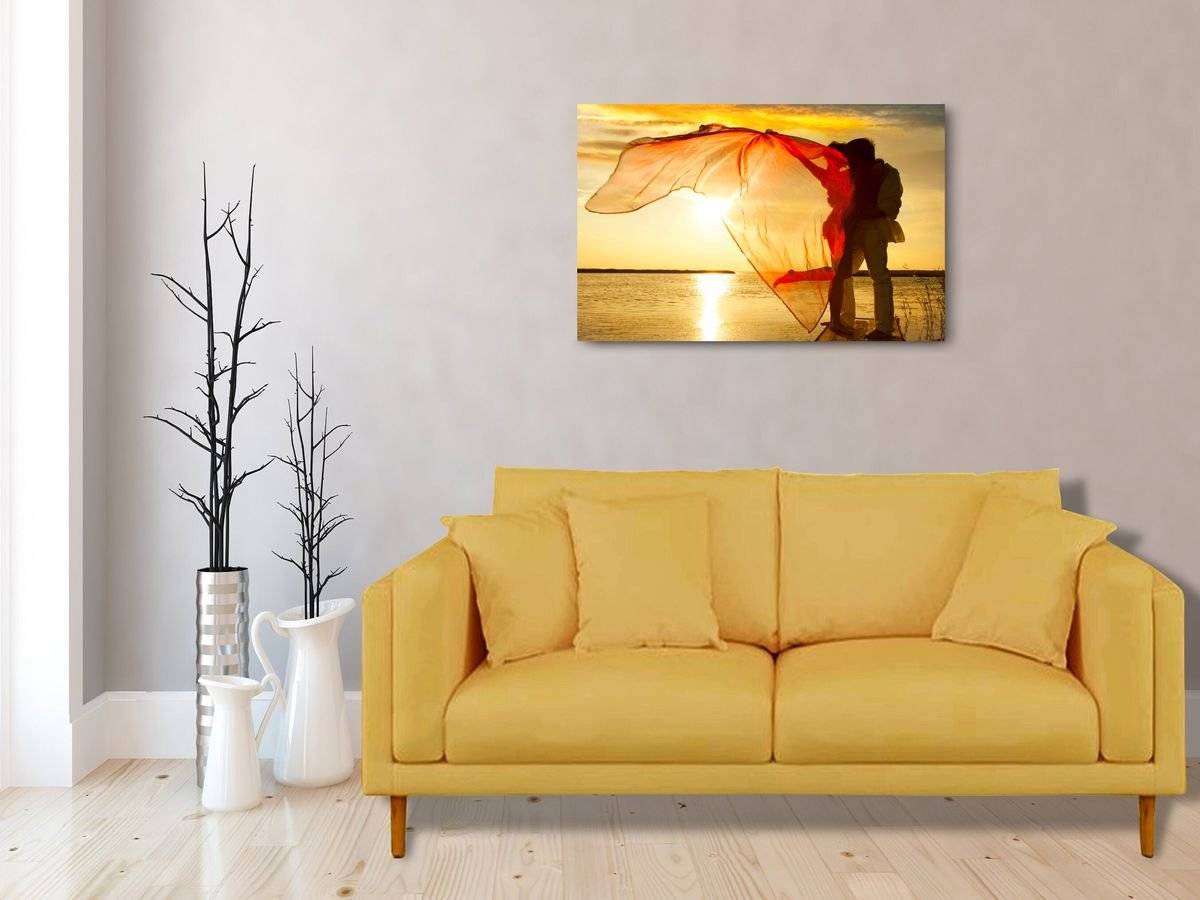 Tablou canvas - Romantism in lumina apusului