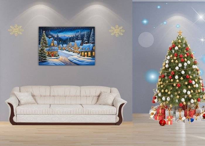 Tablou canvas - Seara de ajun