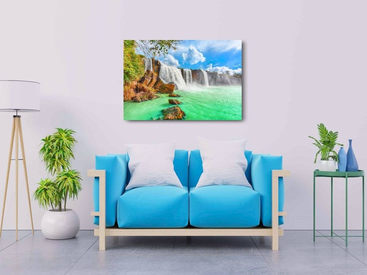 Tablou canvas - Tumultul cascadei