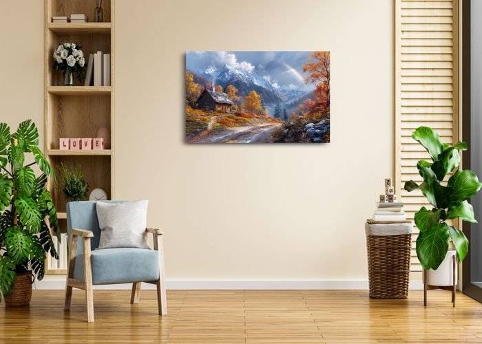 Tablou canvas - Vis montan