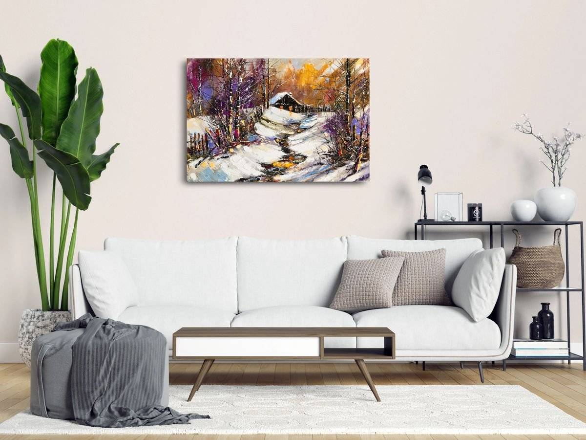 Tablou canvas - Zi de iarna
