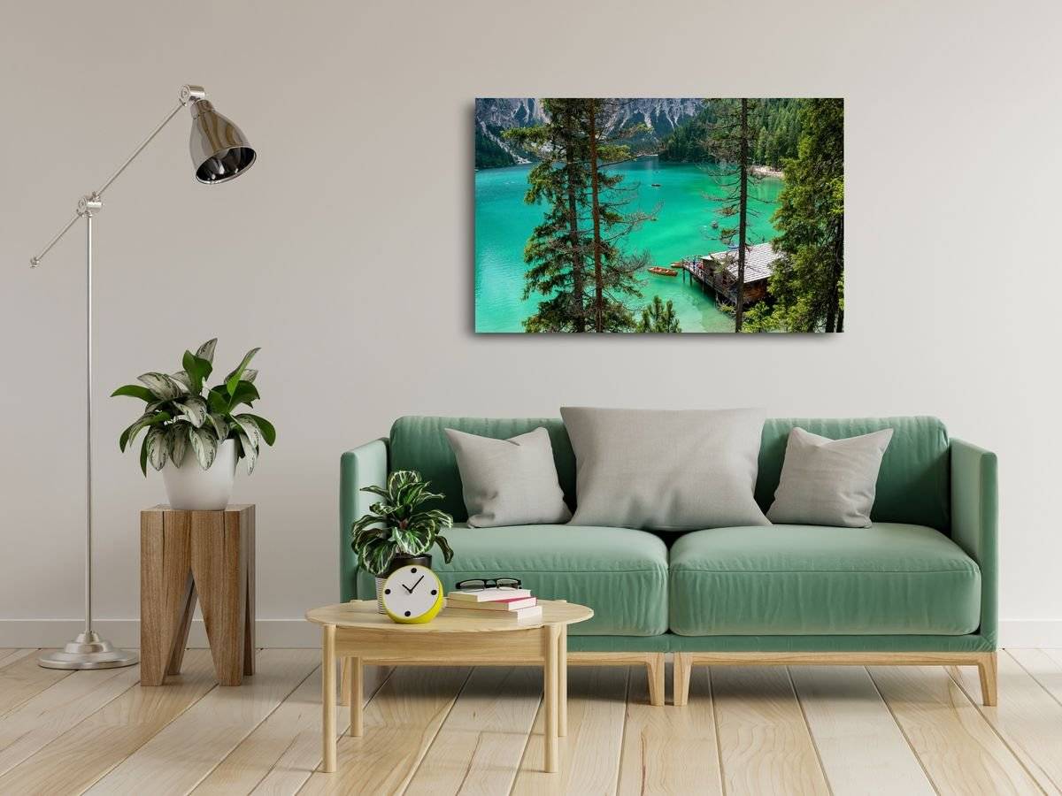 Tablou canvas -Peisaj lac de munte