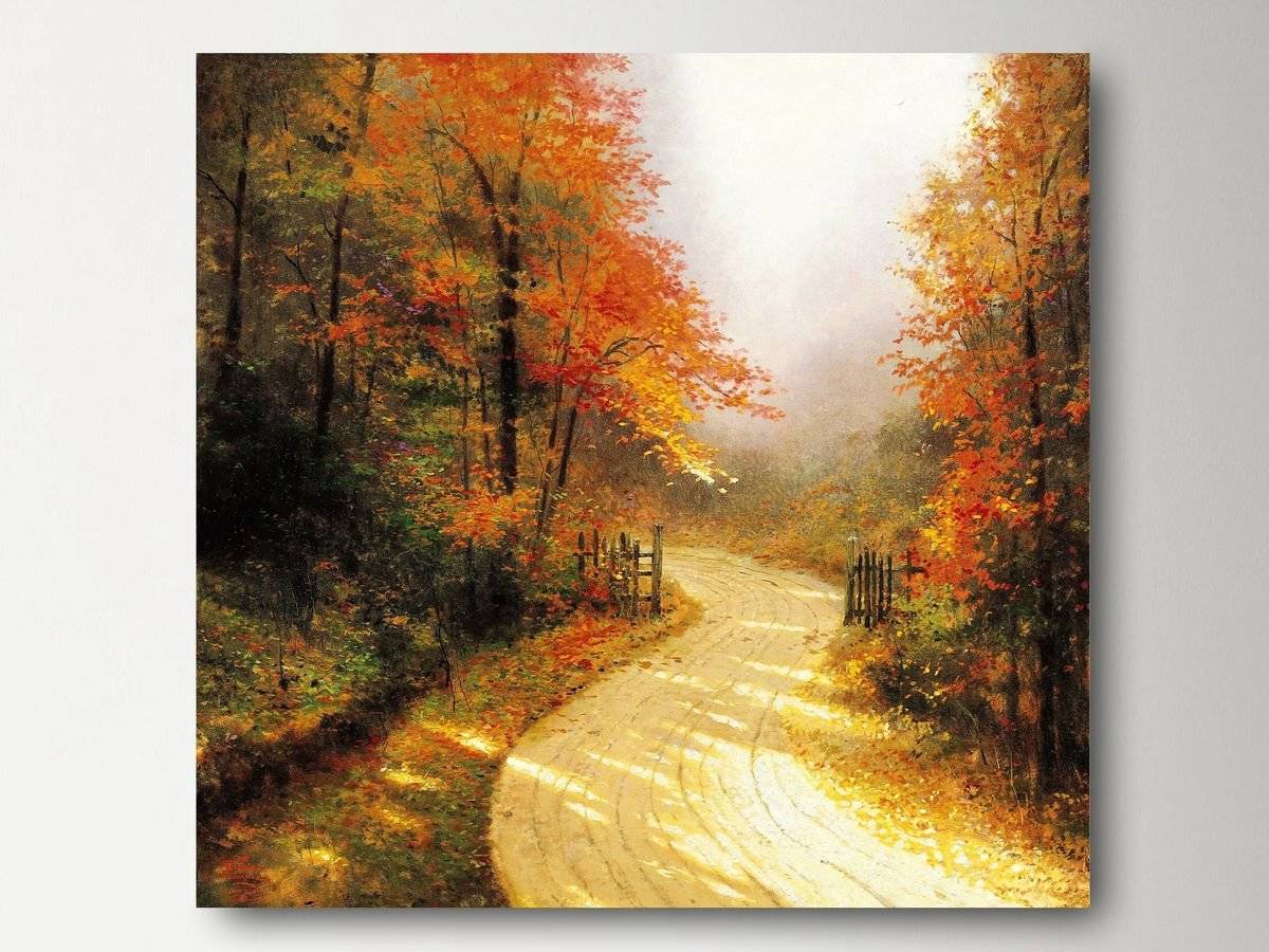 Tablou canvas -Poteca de aur