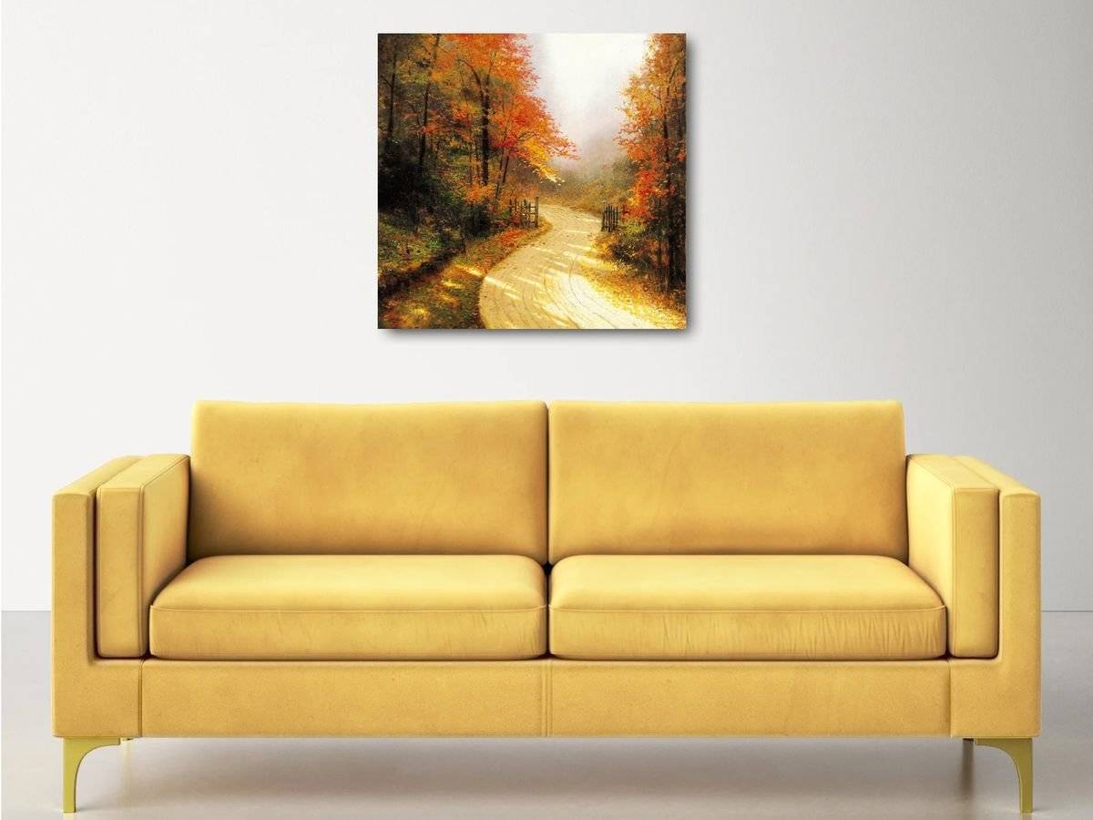 Tablou canvas -Poteca de aur