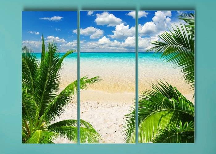 Tablou multicanvas - Tropicala