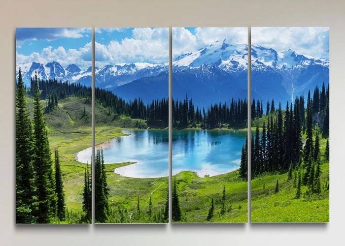 Tablou multicanvas - Pace alpina